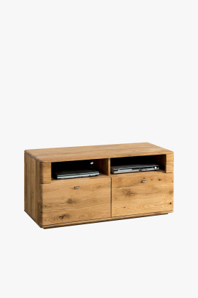 TV-Schrank aus Eiche Natur 120 cm Wohnzimmermöbel